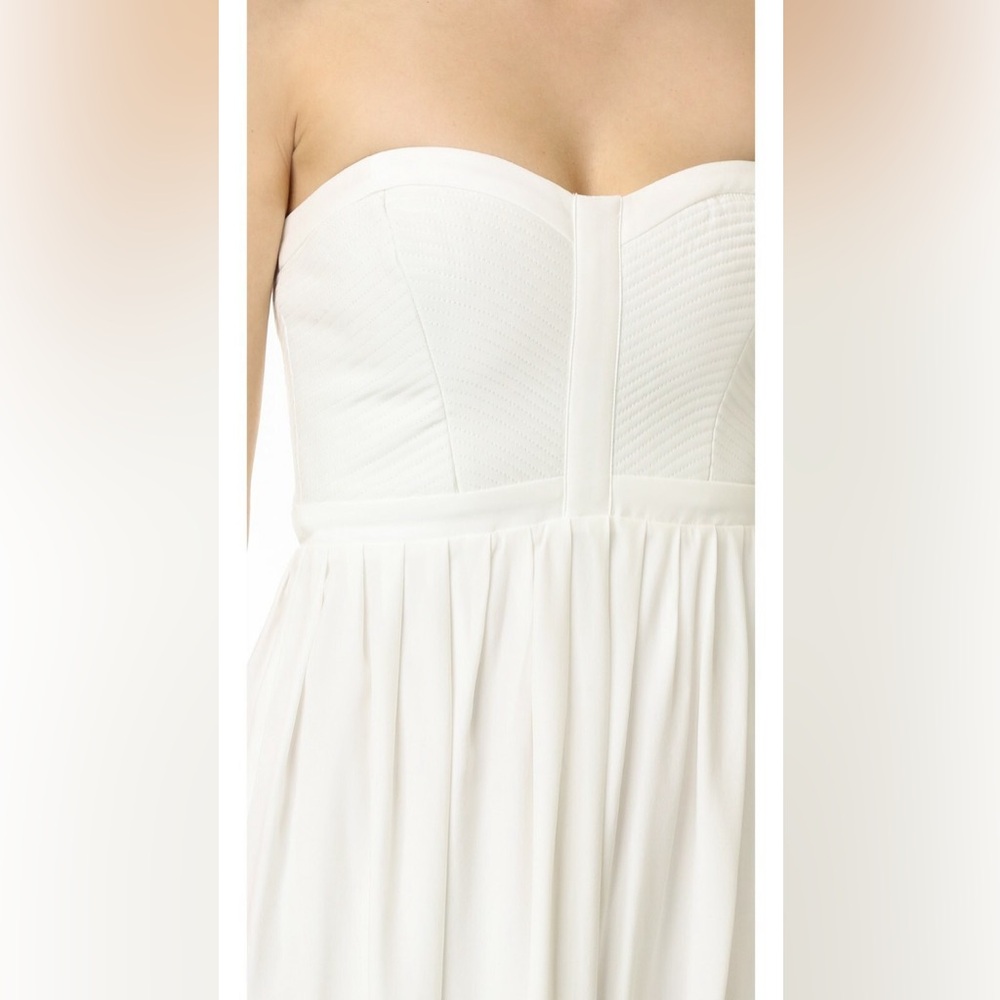 Parker Ivory Bayou Strapless Mini Dress